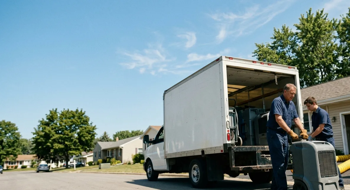 Water Damage Cleanup in Harrisville, OH near me